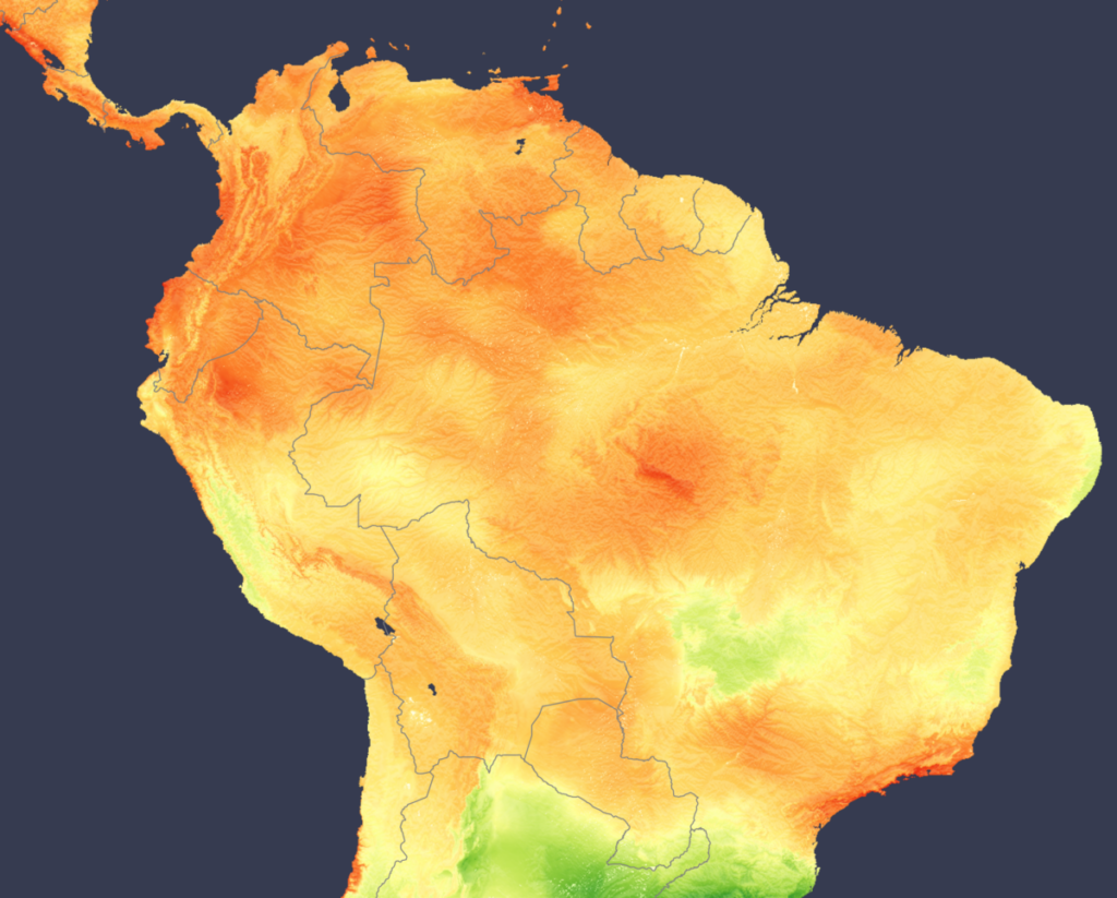 Seca na Amazônia