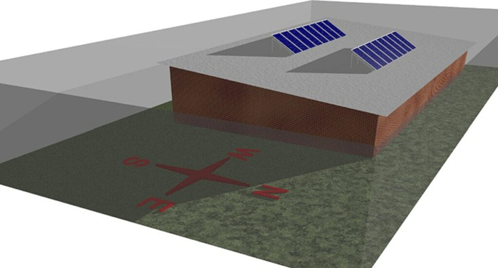 Energia fotovoltaica bifacial em telhados