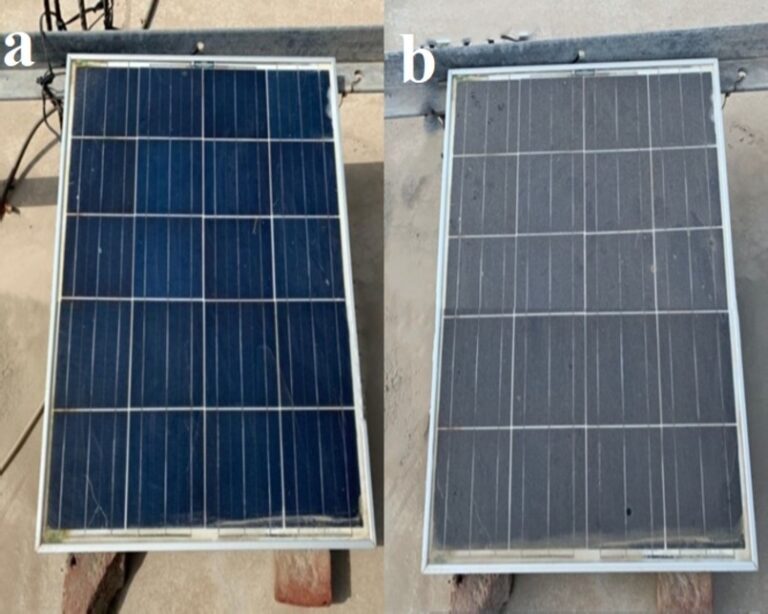 impacto da poeira na temperatura e desempenho do módulo fotovoltaico